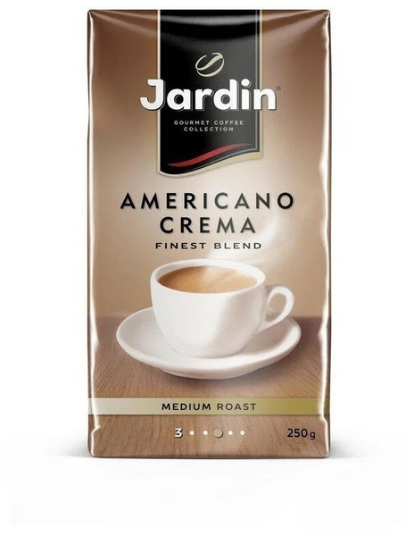 Кофе Jardin Americano Crema молотый 250 г - купить с доставкой по ...