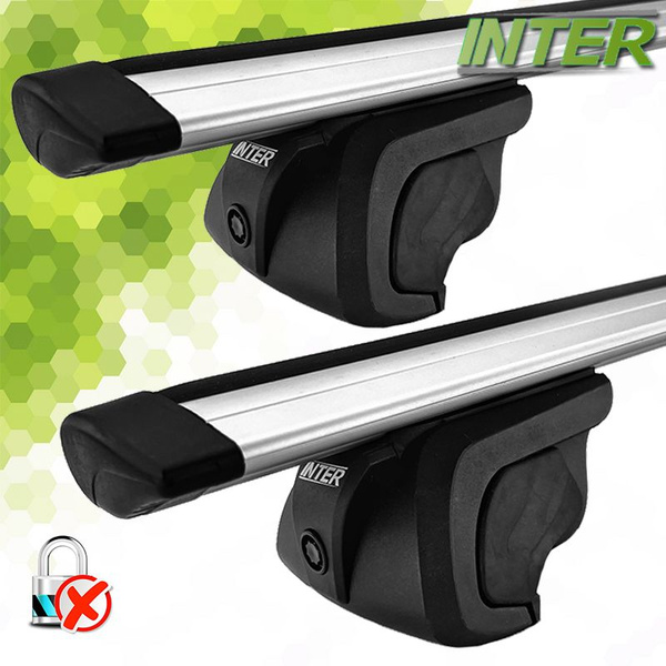Багажник Inter TITAN i-Pro (Интер) на интегрированные рейлинги для ...