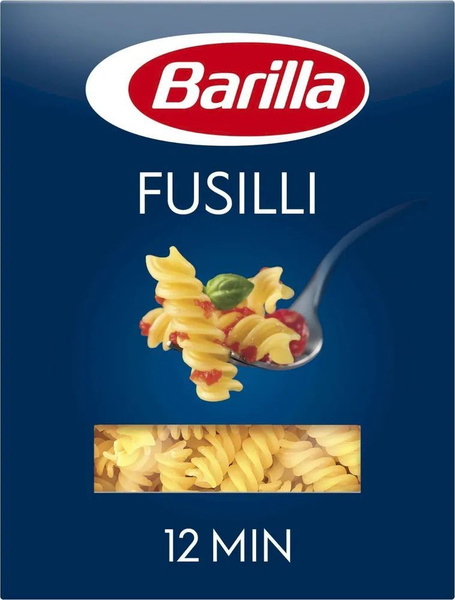 Макароны BARILLA Fusilli Барилла Фузилли (Спираль) 450 г - купить с ...
