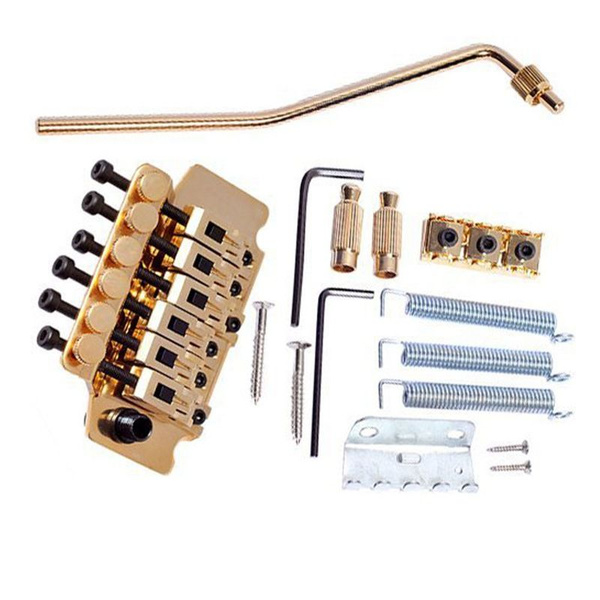 1 пакет Gold Guitar Tremolo Bridge Parts System - купить с доставкой по ...