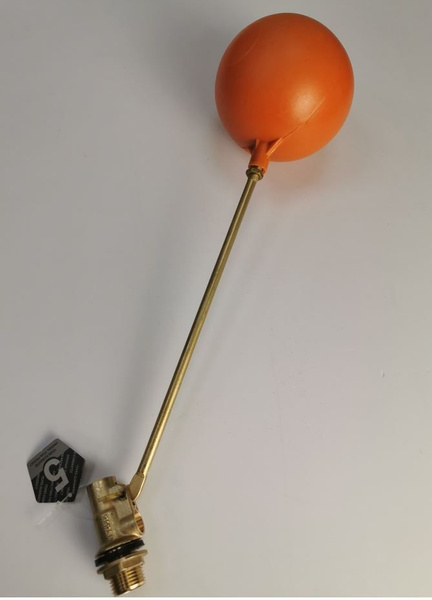 Поплавковый клапан для емкости латунный 1/2" TITAN в комплекте с ...