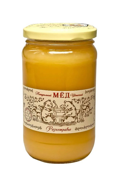Мёд Медовая Долина разнотравье натуральный, 480г x 2 штуки - купить с ...