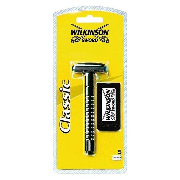 Wilkinson Sword classic классическая Т-образная бритва + сменные лезвия ...