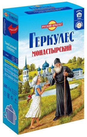 Геркулес Монастырский, 500г - купить с доставкой по выгодным ценам в ...