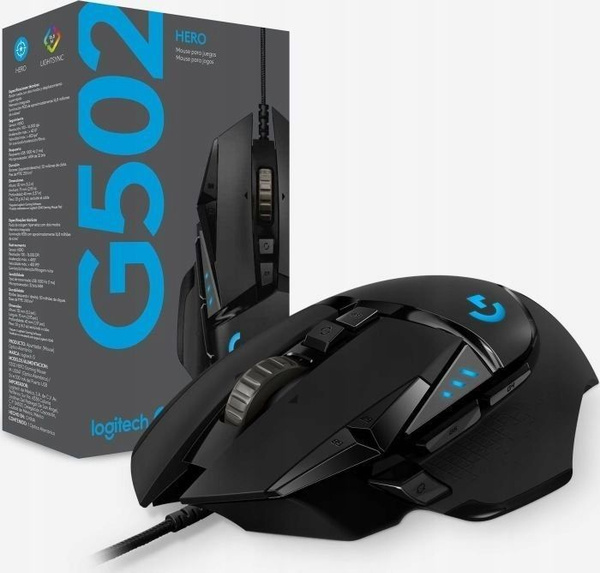  Logitech G502 Hero 910 005470 