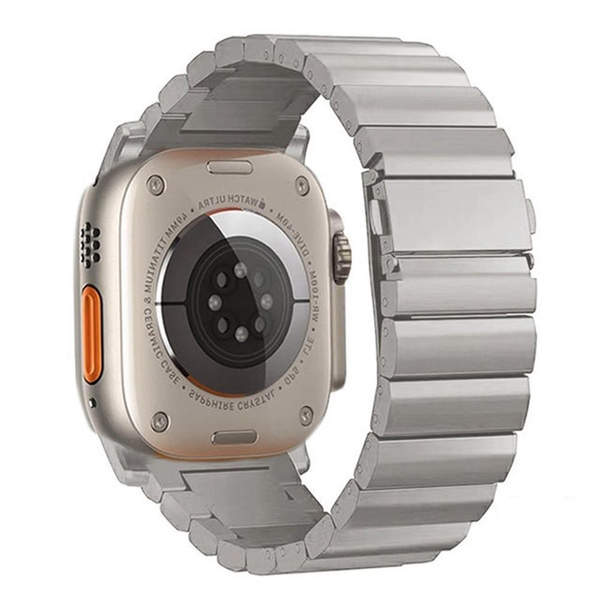 Твердый титановый ремешок для Apple Watch 8 Ultra 49 мм Band 8 7 SE 6 ...