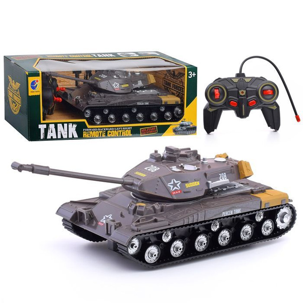 Танк на пульте управления KQX-555A "Застава" р/у, 27MHz, (свет, звук) в ...