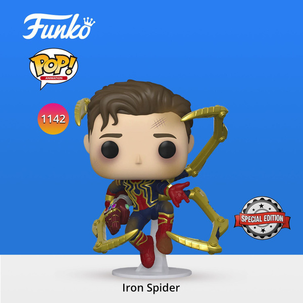 Funko Pop! Marvel: Iron Spider Sin Máscara - Avengers Endgame Edición Especial #1142 - Figura De Vinilo Funko Pop! Marvel: Iron Spider Sin Máscara - Avengers Endgame Edición Especial #1142 - Figura De Vinilo