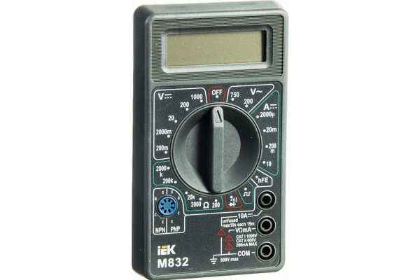 Мультиметр М-832 цифровой Universal IEK купить по выгодной цене с ...