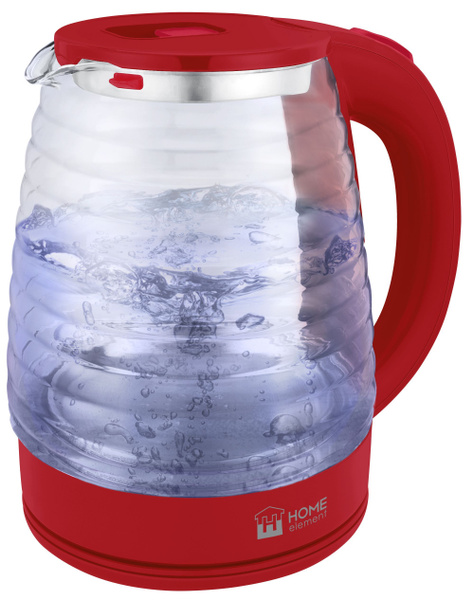 Чайник электрический HOME ELEMENT HE-KT2307 стеклянный с подсветкой ...