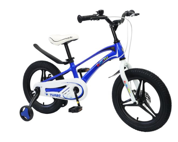 Детский велосипед Bibitu Turbo 16" (синий/ белый) - купить с доставкой ...