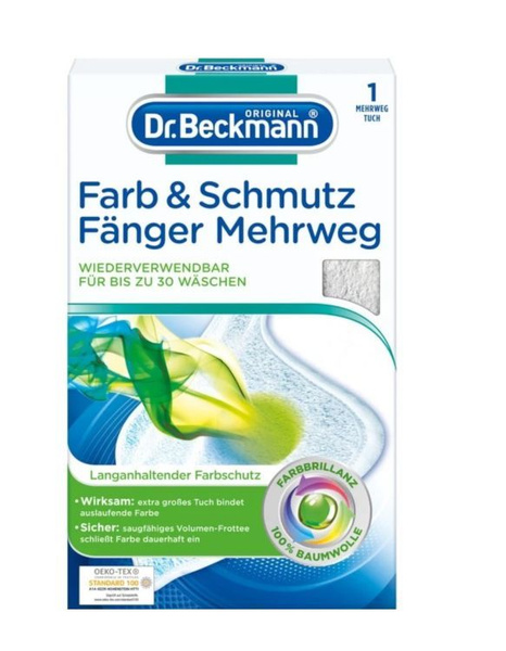 Dr Beckmann Салфетки для стирки ловушка для цвета и грязи - купить с ...