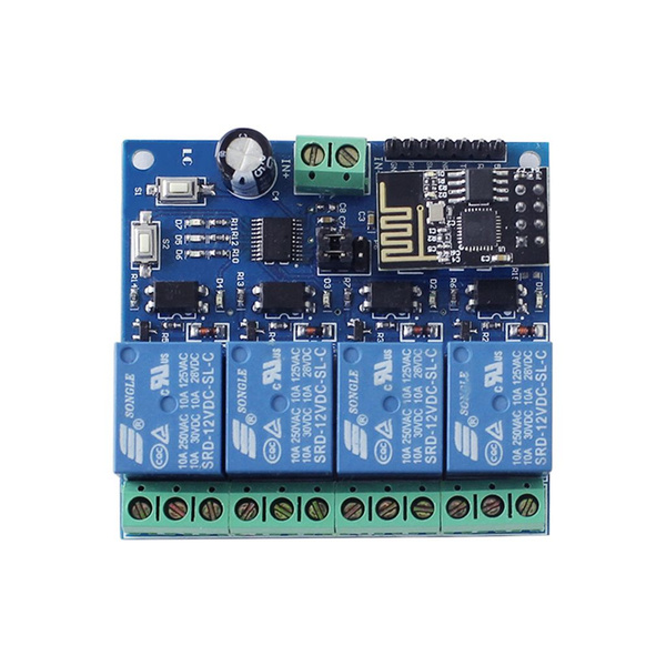 Комплект для сборки,WiFi реле на ESP8266 12V - купить с доставкой по ...