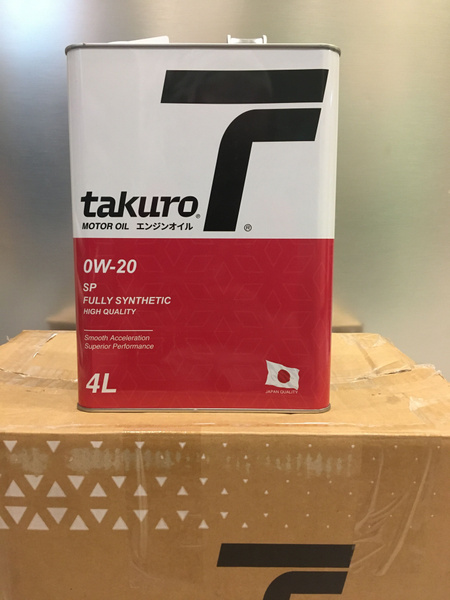 Масло моторное Takuro 0W-20 Синтетическое - купить в интернет-магазине ...