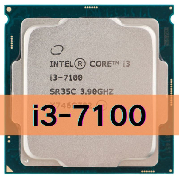 Процессор Intel i3 7100 Core i3 7-го поколения, OEM (без кулера), 2 яд ...