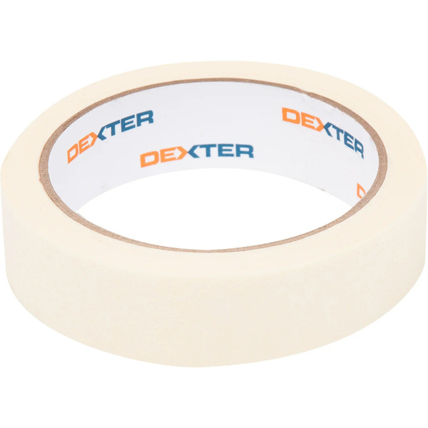 Малярная лента Dexter Лента малярная 25 ммA1/ 25 мм 25 м, 1 шт - купить ...