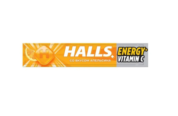 Halls Леденцы Апельсин,25 г - купить с доставкой по выгодным ценам в ...