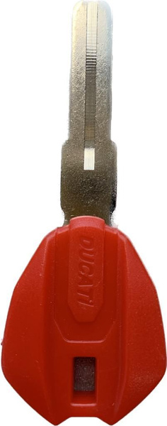 Заготовка ключа замка зажигания (болванка) Ducati, цвет красный, длина ...