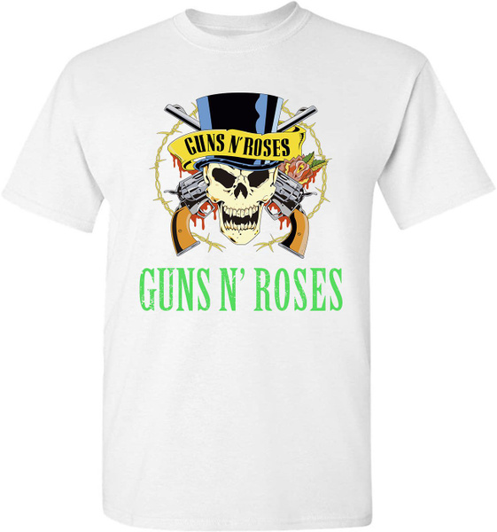 Футболка Guns N Roses, размер 50, цвет белый, 棉花 - купить по выгодной ...