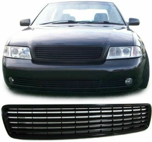 Как снять решетку радиатора ауди а4 б5 Audi A4 B5 1995-2000 решетка радиатора тюнинг черная без значка - LOWSTUFF арт. 