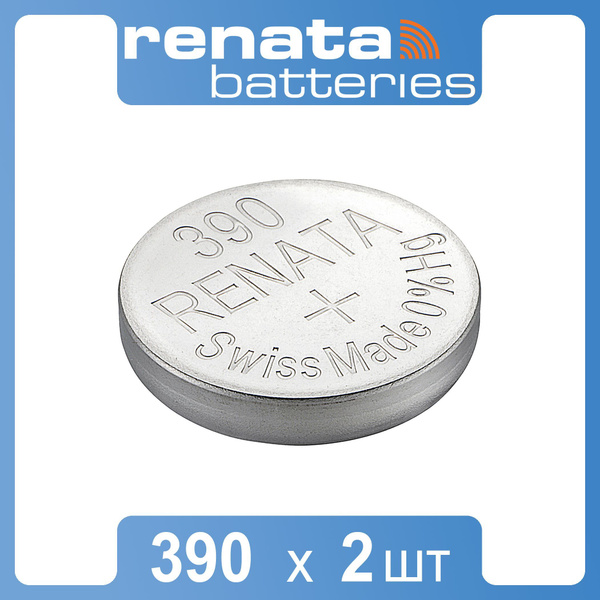 Батарейка для часов Renata 390 (SR1130SW) 2шт - купить с доставкой по ...
