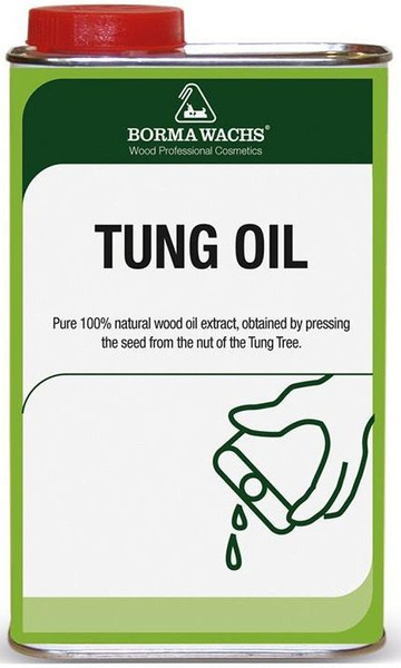 Масло для дерева BORMA WACHS Tung Oil 1 л., Бесцветный - купить с ...