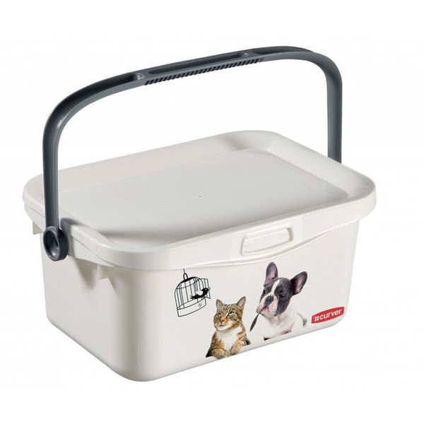 Контейнер для корма Curver MULTIBOXX PET герметичный с ручкой, 3 литра ...
