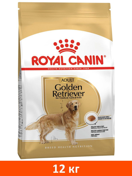 Golden retriever store adult royal canin