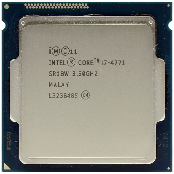 Процессор Intel Core i7 4-го поколения, BOX (без кулера), 4 яд., 3.5 ...