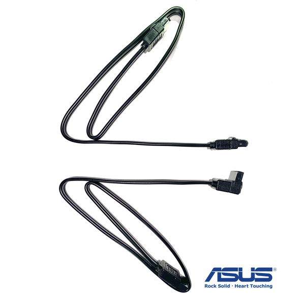 Кабель SATA 6Gb/s 40см Asus комплект 2 шт. - купить с доставкой по ...