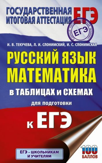 ЕГЭ.сский язык. Математика в таблицах и схемах для подготовки к ЕГЭ ...