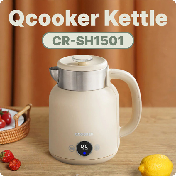 Купить электрический чайник Qcooker CR-SH1501 EU по низкой цене: отзывы ...