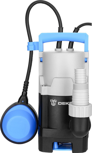 Насос дренажный DEKO DWP-600P (грязевая, поплавок, 220В, 600Вт, пластик ...