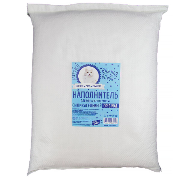 Важная особа Наполнитель Силикагелевый Впитывающий Без отдушки 4600г ...