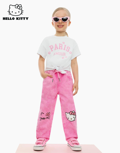 Джинсы Gloria Jeans Hello Kitty - купить с доставкой по выгодным ценам ...