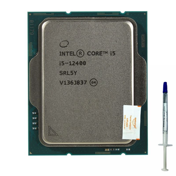 Процессор i5-12400F OEM Core i7 12-го поколения, OEM (без кулера), 6 яд ...