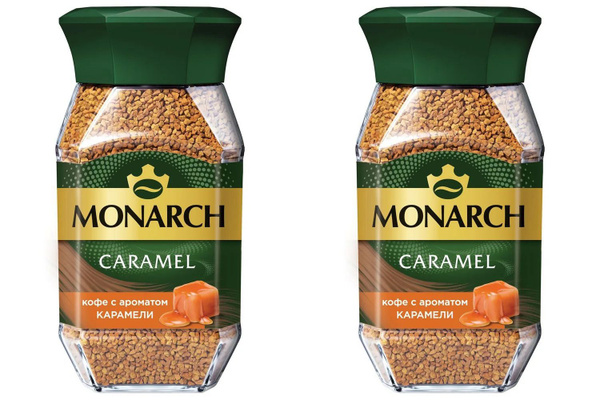 Кофе Jacobs Monarch Карамель 95 гр (2 шт) - купить с доставкой по ...