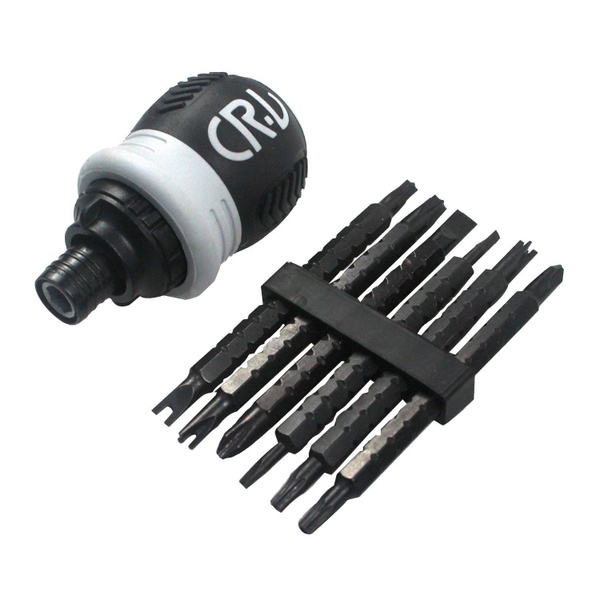 Отвертка с храповым механизмом, 13-в-1 Stubby, мини телескопическая ...