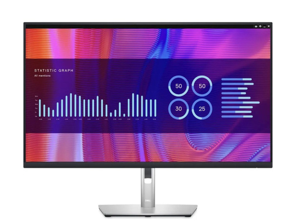 Монитор Dell 32" P3223DE , 2560x1440, 16:9, IPS, 60 Гц, 350 кд/м2, 5 мс ...