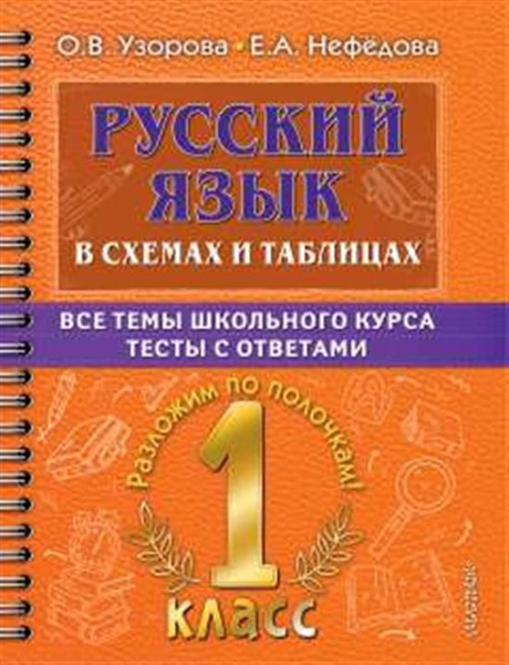 Русский язык в схемах и таблицах. Все темы школьного курса 1 класса с ...