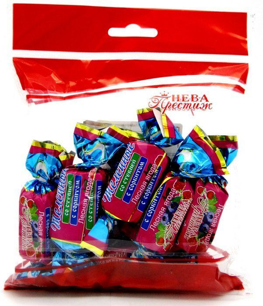 Конфеты глазированные желейные с сорбитом со стевией Лесная Ягода, 200г ...