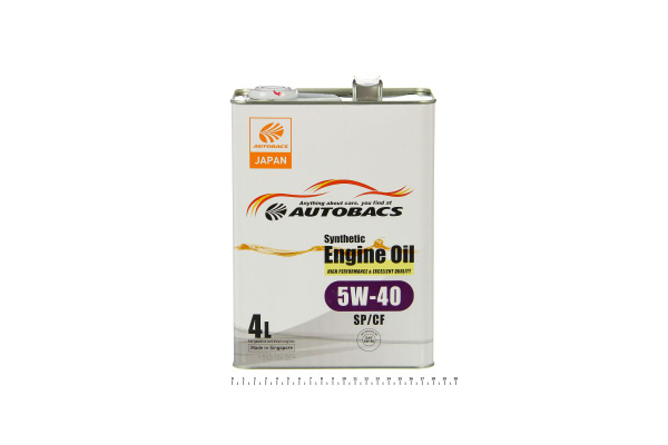 Масло моторное Autobacs 5W-40 Синтетическое - купить в интернет ...