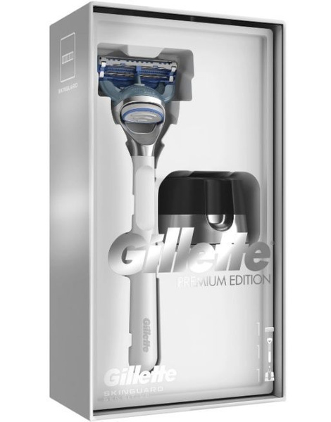 Подарочный набор "PREMIUM EDITION" Gillette SKINGUARD Sensitive ...