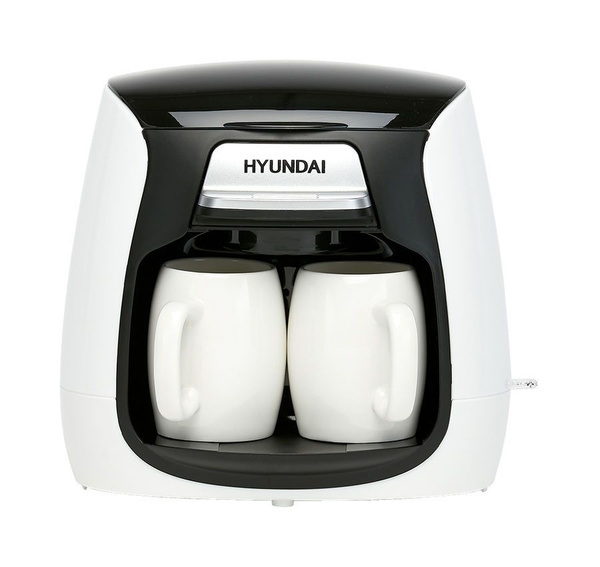 Кофеварка капельная Hyundai Кофеварка HYD-0204, капельная, белый ...