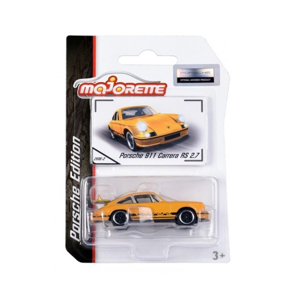 Машина металлическая Majorette 1:64 PORSCHE 911 CARRERA RS 2.7,желтый ...