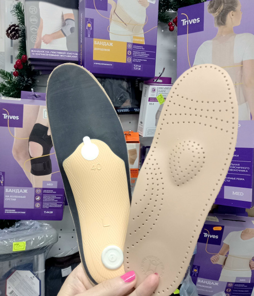 Ортопедические стельки СТ 105.1 размер 40 - купить с доставкой по ...