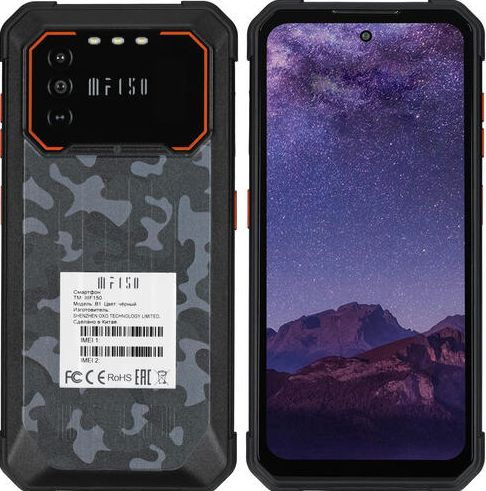 Смартфон IIIF150 B1 черный 64 ГБ 64 ГБ 6 ГБ Черный IPS 2 SIM купить c ...