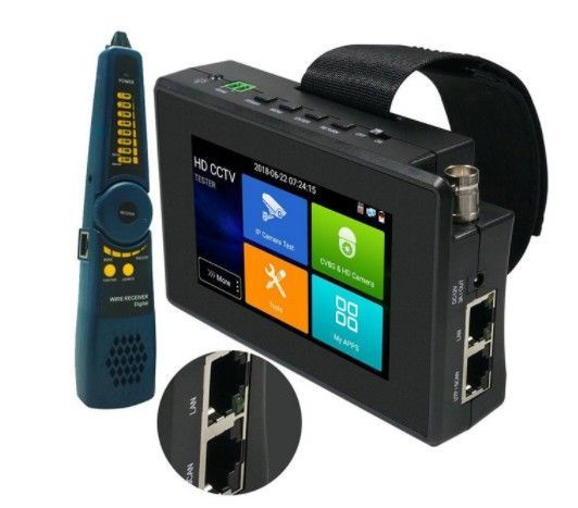 Тестер для систем видеонаблюдения AVT IPTEST 04 PLUS TR 4096×2160 ...