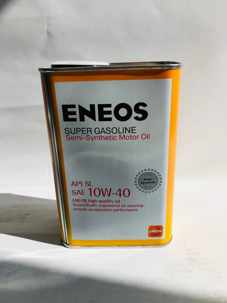 Масло моторное ENEOS 10W-40 Полусинтетическое - купить в интернет ...