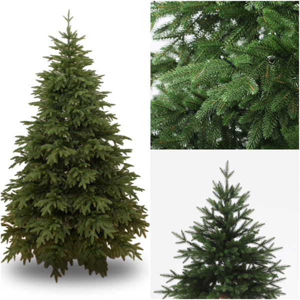 Ель искусственная литая 100% "ВЕРИНА" Сибирская Ель 250 см Широкая ...